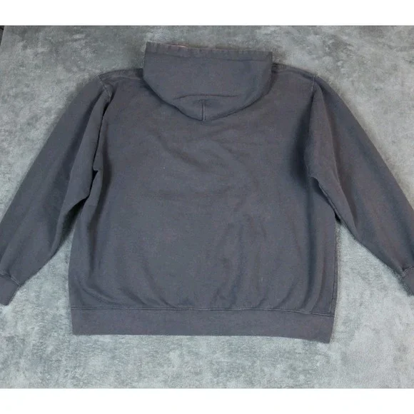 🤘Vintage Y2K Texas Longhorns XXL Hoodie Foot Locker Team Edition Black Orange - Picture 3 of 9